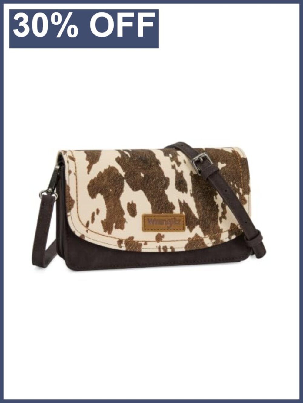 RFID Blocking Crossbody Wallet PU Leather Adjustable Strap Clutch